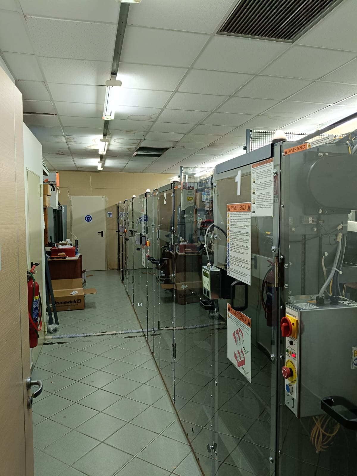 CE guards installation at Susan Bowling, Gioia Tauro, Italy